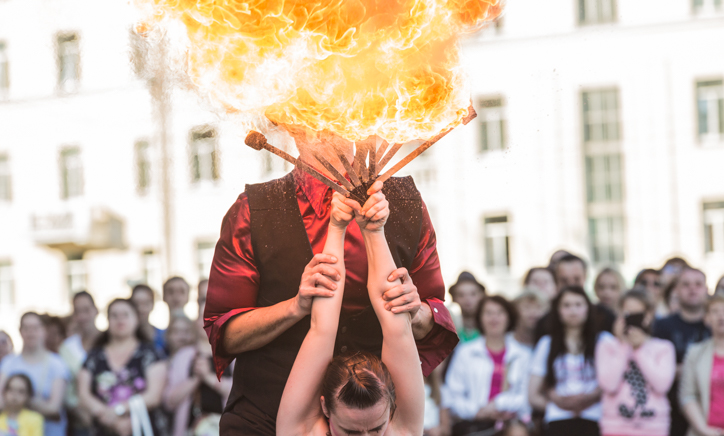 Пожар страстей. Фото Артёма Келарева